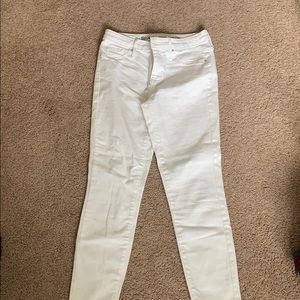 Mossimo High Rise White Jeggings
